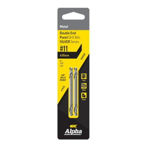 Silver Series Double Ended Panel Drill - Alpha 4.9mm