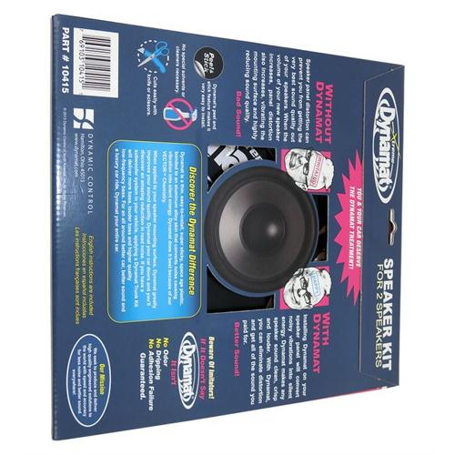 DYNAMAT XTREME SPEAKER KIT SOUND DEADENING (254MM x 254MM x 1.72MM) - 2 SHEET PA
