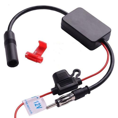 UNIVERSAL AM/FM SIGNAL AMPLIFIER ANTI-INTERFERENCE AERIAL BOOSTER
