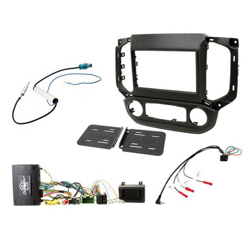 FITTING KIT CHEVROLET / HOLDEN COLORADO 2016 - 2020 (WITH 8" MYLINK) (BLACK) COM