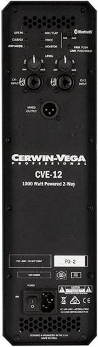 CERWIN VEGA CVE SERIES PRO AUDIO 12" POWERED 2-WAY FULL RANGE SPEAKER