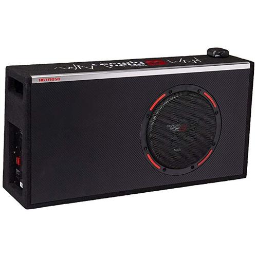 CERWIN VEGA 10" SLIM BOX SUBWOOFER AND AMPLIFIER ACTIVE 400W
