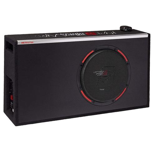 CERWIN VEGA 12" SLIM BOX SUBWOOFER AND AMPLIFIER ACTIVE 400W