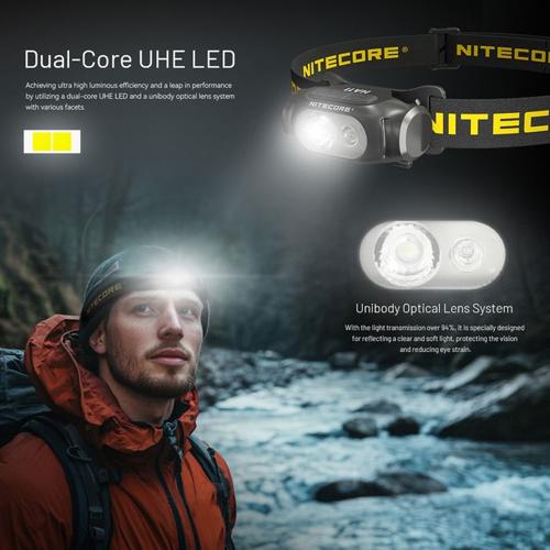 NITECORE HA11 240 LUMEN ULTRA LIGHTWEIGHT DUAL BEAM AA HEADLAMP