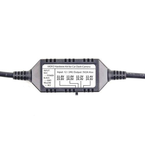 VIOFO 3 WIRE HARDWIRE KIT (MINI USB) A119V3/A129 DUO/A129 DUO IR/A129 PRO DUO/A1