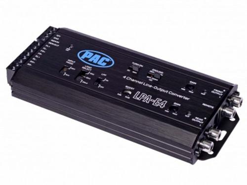 PAC 4 CH LINE OUTPUT CONVERTER WITH AUTO TURN-ON FOR AMP INTSALLATIONS LEVEL CON