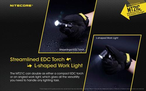 NITECORE MT21C 1000 LUMEN PERISCOPE TORCH