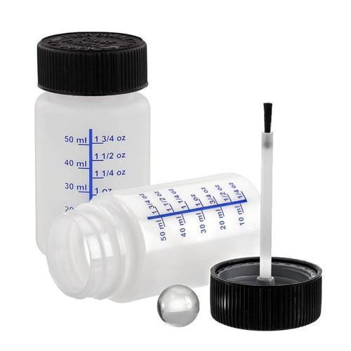 IWATA 2SPRAY TOUCH-UP BOTTLE WITH BRUSH & BALL-BEARING 50ML - 50PK