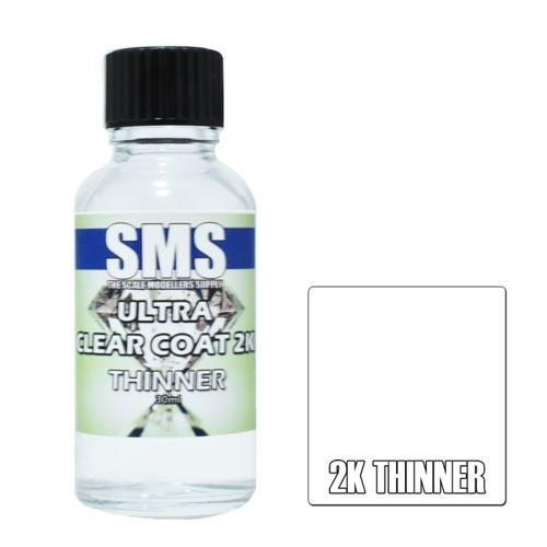 AIRBRUSH PAINT ULTRA CLEAR COAT 2K SET FOR SCALE MODELS