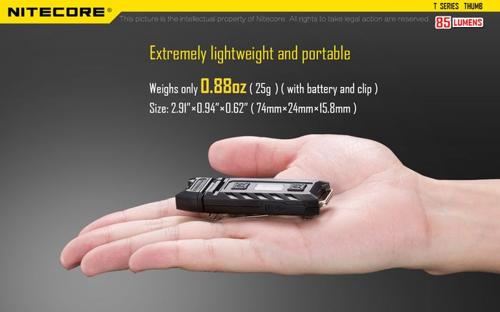 NITECORE RECHARGEABLE LED KEY-CHAIN FLASHLIGHT
