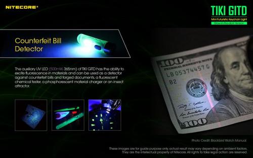 NITECORE GLOW IN THE DARK KEYLIGHT
