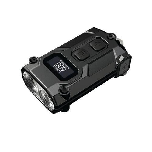 NITECORE 600 LUMEN USB-C RECHARGEABLE KEYCHAIN FLASHLIGHT BLACK