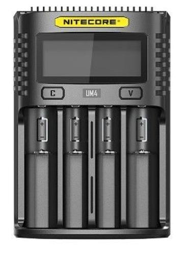 NITECORE INTELLIGENT BATTERY CHARGER USB FOUR SLOT CHARGER
