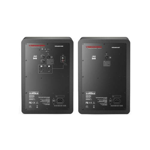 CERWIN VEGA HOME & STUDIO 8" TWO-WAY SKAA WIRELESS MONITOR PAIR (HUB + SAT)