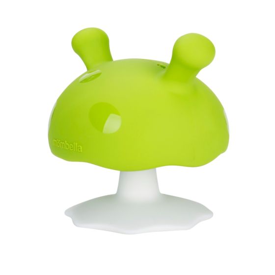 Mushroom Soothing Teether - Green - Mombella