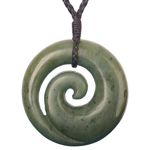 Greenstone Koru Necklace