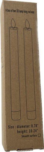 Taper Candle w/ Remote (Set of 2)