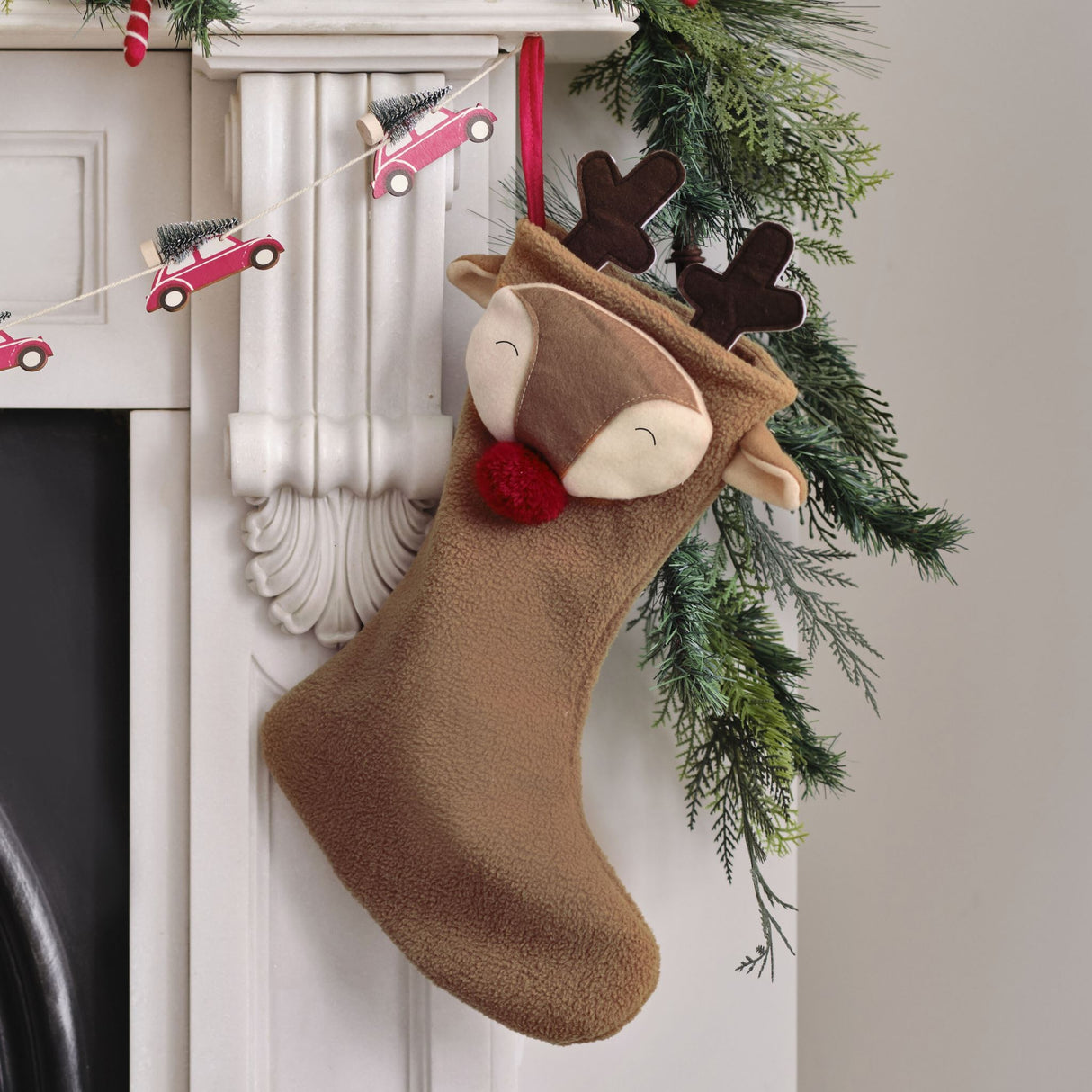 Christmas Stocking - Merry Little Reindeer