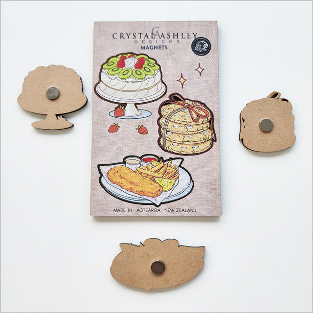 Magnet Pop-Out - Pav + Fish n Chips Set