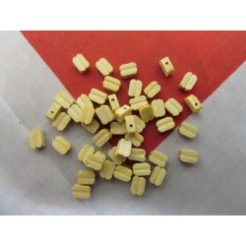 Premium wooden model ship fitting, 5mm block, ideal for enhancing shipbuilding with 50 versatile pieces.