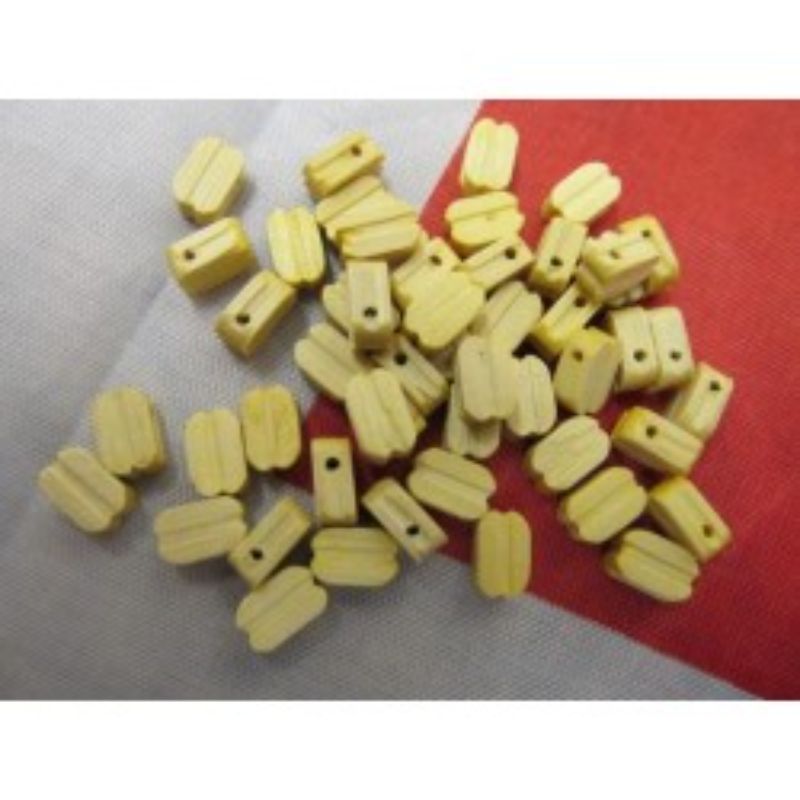 Set of 50 premium 7mm wooden blocks for model ship fitting, perfect for rigging and detailed constructions.