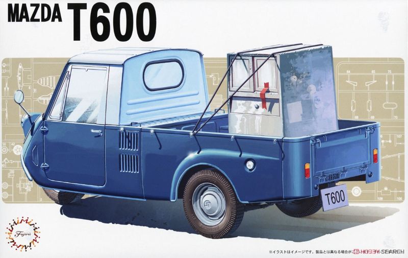 Plastic Kit Set - 1/24 Mazda T600