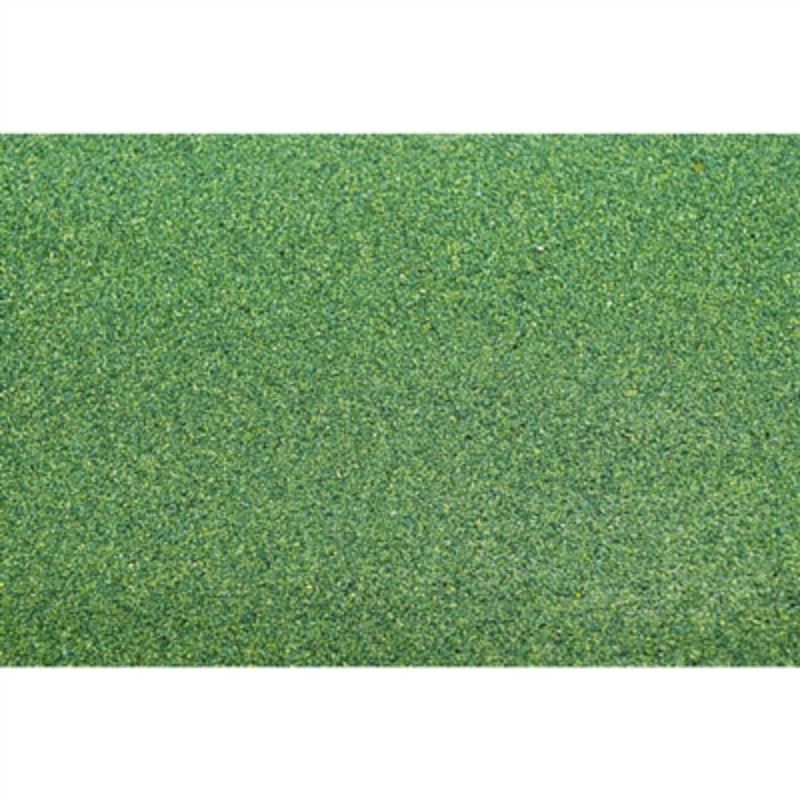 Realistic medium green grass mat measuring 1250x850mm for model scenery and diorama landscapes.