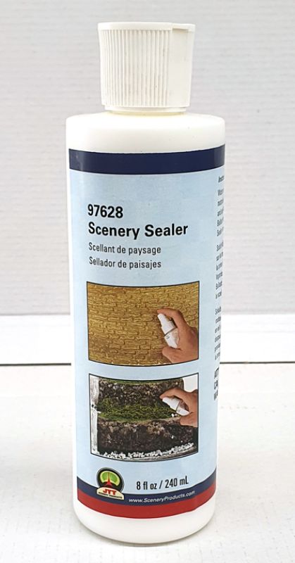 JJT Model Scenery 473ml Modeling Sealer for protecting and enhancing miniature landscapes.