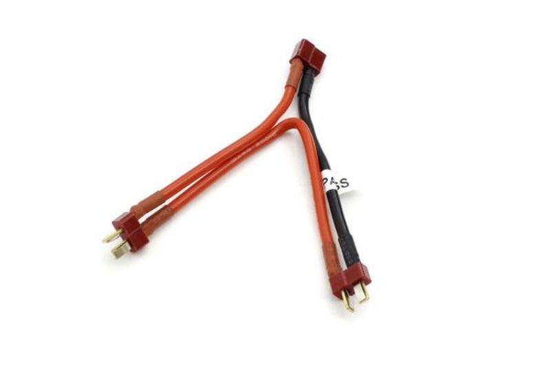 Kyosho 2 Way Connector (S-Plug) for reliable power connections in RC cars, drones, and electronics.