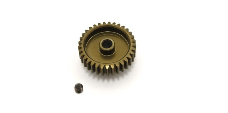 Kyosho Vlvt Ctd Pinion Gear 33T 48DP for enhanced RC performance, offering precision, durability, and optimal power transfer.