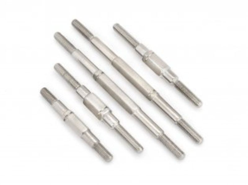 QntmMT/XT/+ Turnbuckle Set for precise suspension adjustments in RC cars, enhancing agility and performance.