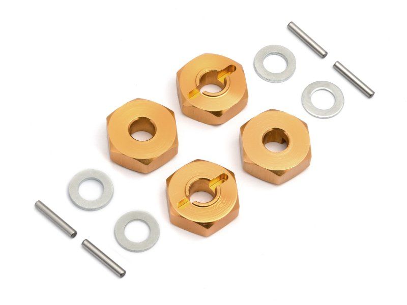 Radio Control - Alloy Wheel Hub Hex 14mm (4)