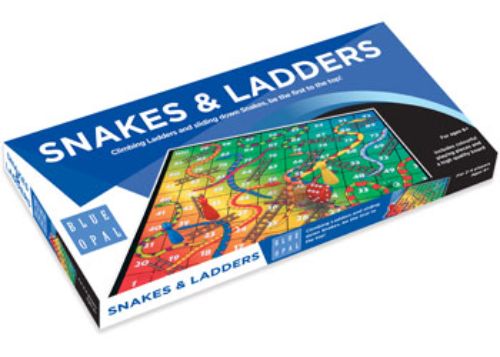 Blue Opal - Snakes and Ladders Game