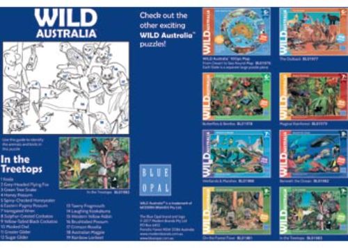 Blue Opal - Wild Aust In the Treetops 300pc
