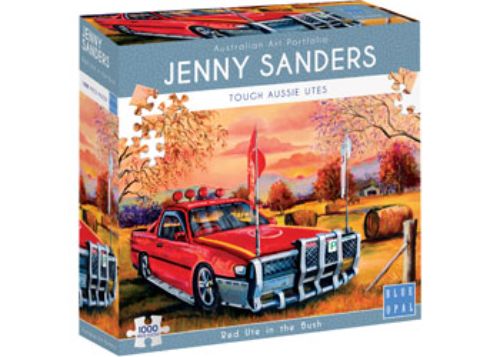 Blue Opal - Red Ute in the Bush 1000pc