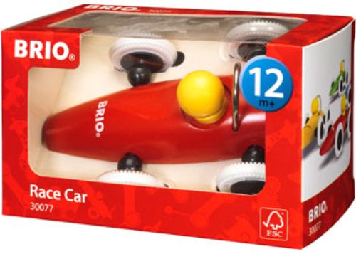 BRIO Toddler - Race Car Assort 4 Colours CDU8