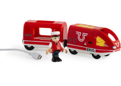 BRIO Train - Travel Rechargeable Train 4 pcs