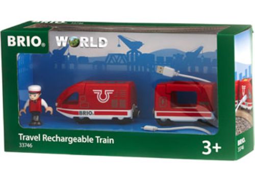 BRIO Train - Travel Rechargeable Train 4 pcs