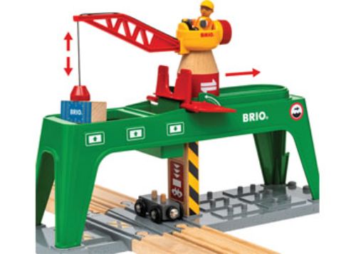 BRIO Crane - Container Crane 6 pieces