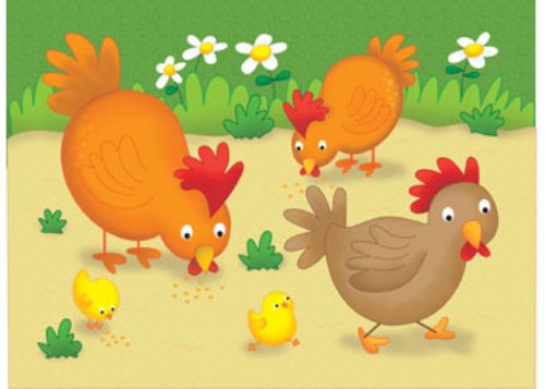 Galt - 4 Puzzles in a Box - Farm