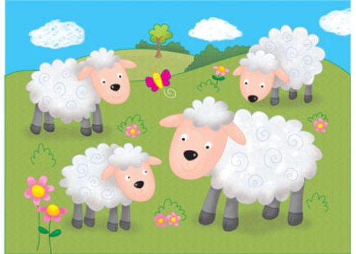 Galt - 4 Puzzles in a Box - Farm