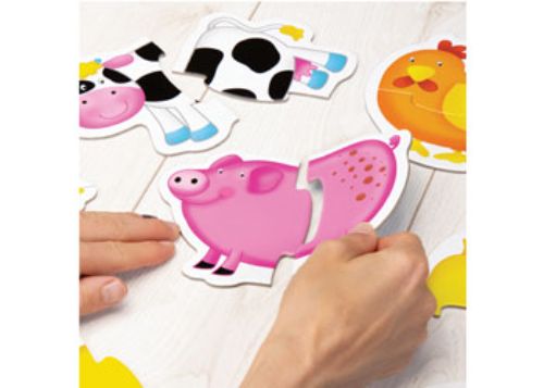 Galt - Baby Puzzles - Farm - 2pcs