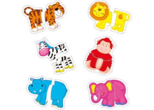 Galt - Baby Puzzles - Jungle - 2pcs