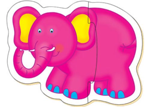 Galt - Baby Puzzles - Jungle - 2pcs