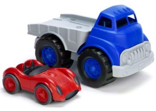 Green Toys - Flatbed with Red Race Car