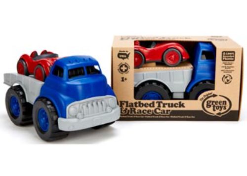 Green Toys - Flatbed with Red Race Car