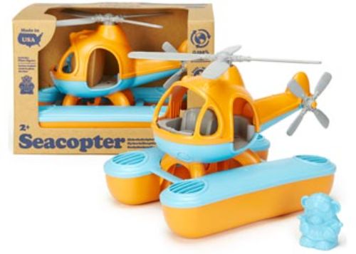Green Toys - Sea Copter - Orange
