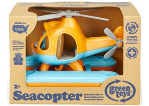 Green Toys - Sea Copter - Orange