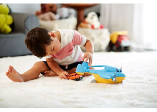 Green Toys- Cargo Plane with Mini Car