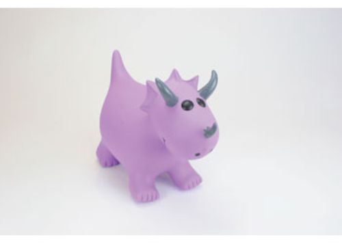 Happy Hopperz - Purple Triceratops